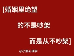 如何处理婚姻困境，避免轻易离婚（探讨婚姻困境对夫妻关系的影响及解决方法）