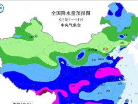 陕西省！明天8月6号，新一轮强降雨中心已定，大雨中雨分布如下！