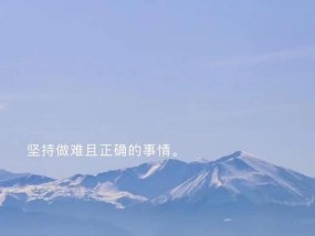 坚持不放弃的爱（以一颗永不熄灭的心）