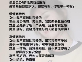 高情商幽默回答？如何巧妙应对尴尬提问？