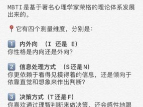 探索自己的职业性格，打造理想的工作生涯（让职业性格测试为你指路）