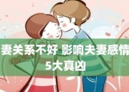 夫妻感情不和的原因分析（探究夫妻关系破裂的各种因素）