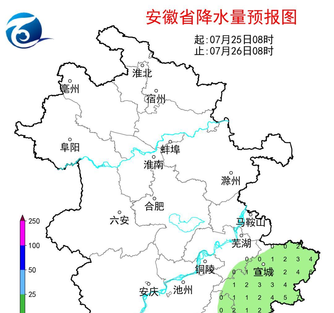 未来十天安徽大部分地区高温持续，26日后受台风外围影响多雷阵雨天气  第3张