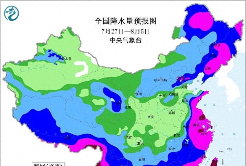 山东省！明天7月28号，新一轮降雨中心已定，中雨大雨分布如下！  第1张
