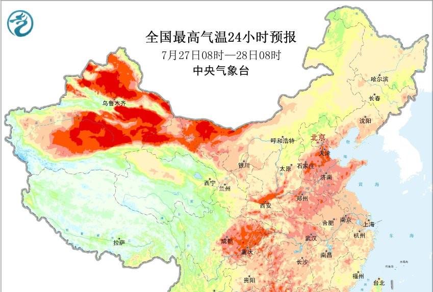 山东省！明天7月28号，新一轮降雨中心已定，中雨大雨分布如下！  第2张