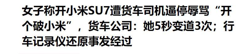 恶人先告状！女子开车遭货车别停辱骂，行车记录仪曝光，舆论反转  第29张