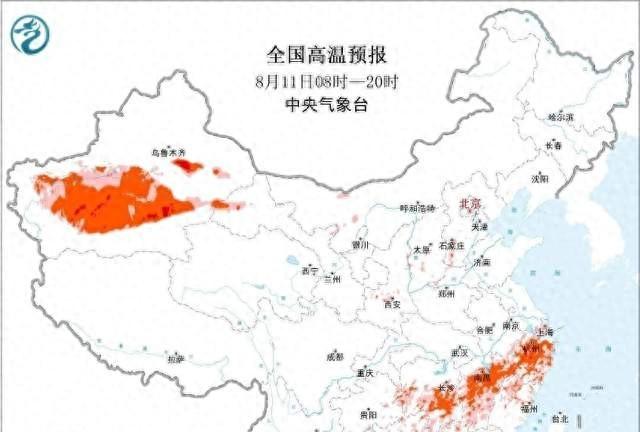 江西！高温中心已确定！明天8月13号~15号天气预报，高温分布如下  第1张