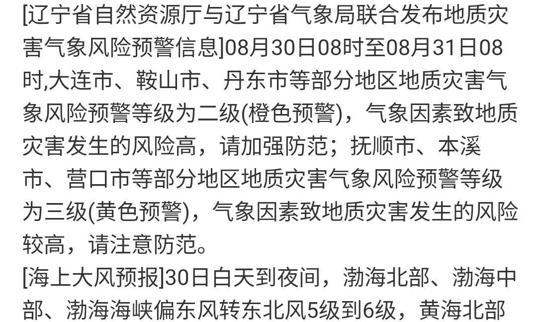 辽宁雨势升级！30日-31日大连丹东暴雨来袭，局地大暴雨+雷电大风  第4张
