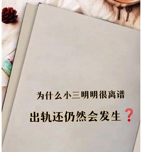 小三合法化（小三算不算违法）  第3张