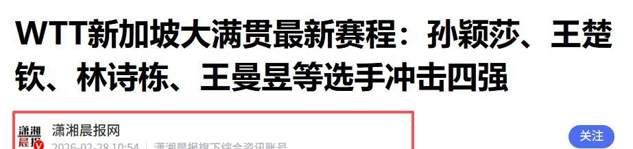 新加坡大满贯这次，莫雷加德犀利锐评樊振东，不提球技却一针见血  第18张