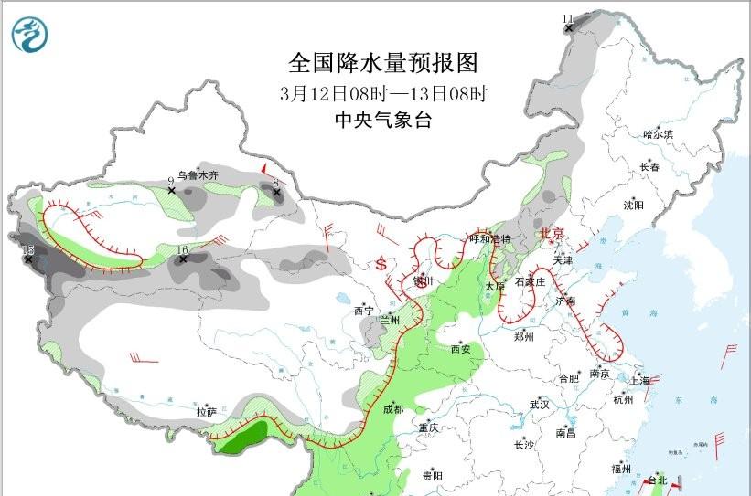 冷空气+沙尘暴上线！11—15日北方降温10℃以上，新疆内蒙古留意  第4张