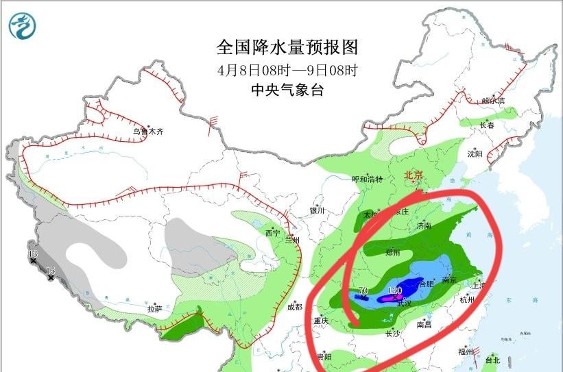清明刚过天就变脸！未来三天暴雨中心已定，看看你在不在雨区  第3张